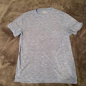 J-CREW Mens Medium blue workout t-shirt